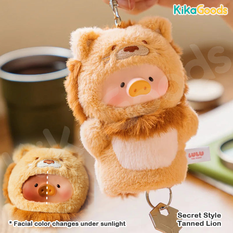 LuLu the Piggy Animal Party Series 2 Cutest Butler PVC Face Plush Key Cover Keychain Blind Box【Shipped in Aug./Sept. 2026】