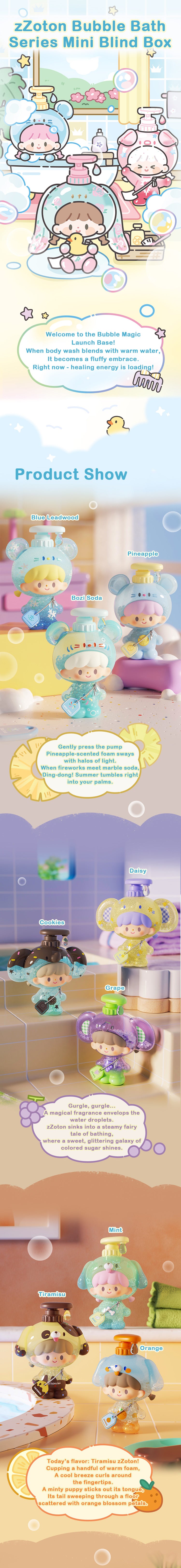 zZoton Bubble Bath Series Mini Blind Box – KikaGoods Wholesale