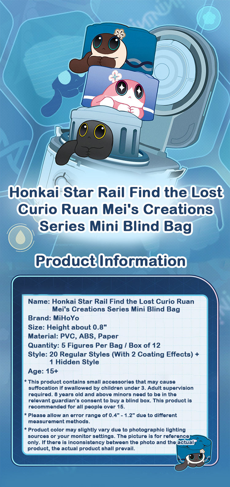 Honkai Star Rail Find the Lost Curio Ruan Mei's Creations Series