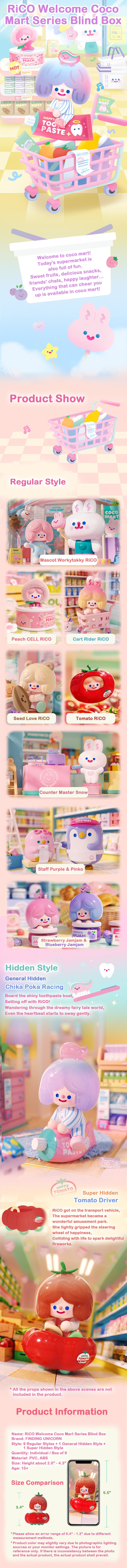 RiCO Welcome Coco Mart Series Blind Box – KikaGoods Wholesale
