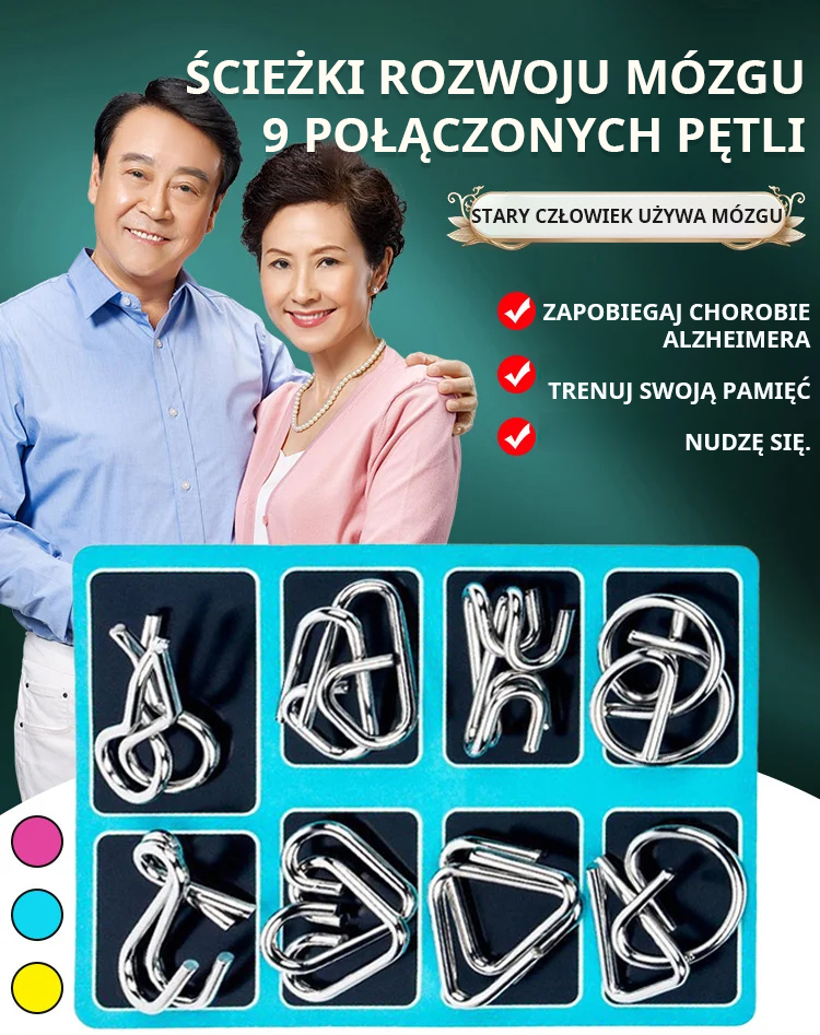 Intelligence Toys Pierścień odblokowujący Nine Link