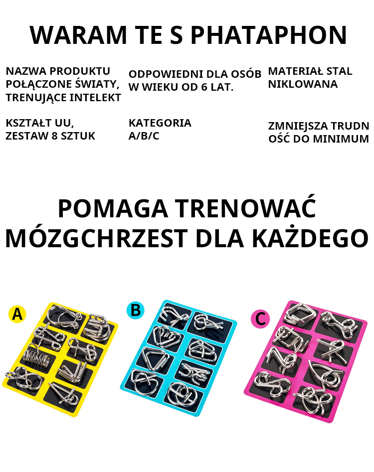 Intelligence Toys Pierścień odblokowujący Nine Link