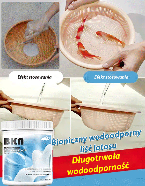 Przezroczysta powłoka wodoodporna