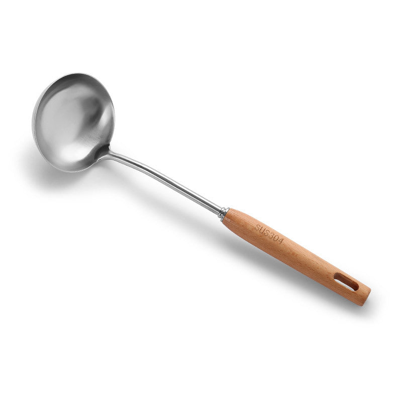 Chinese style wok spatula set stainless steel cooking utensils