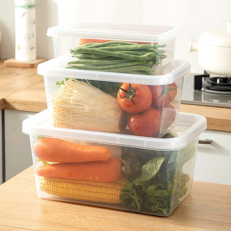 Multilayer separated storage box with lid