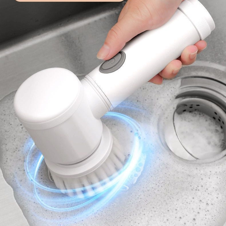 Home kitchen multifunctional wireless handheld cleaning brush dishwashing electric cleaning brush