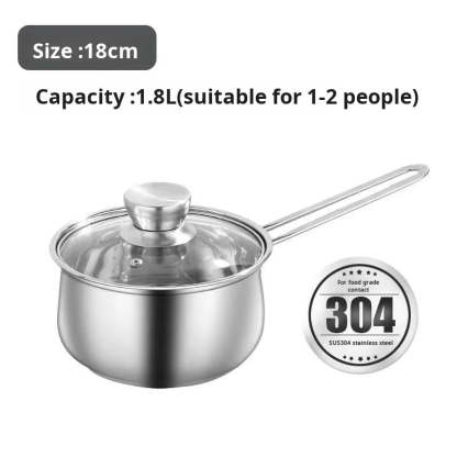 Stainless Steel Drumshaped Soup Pot