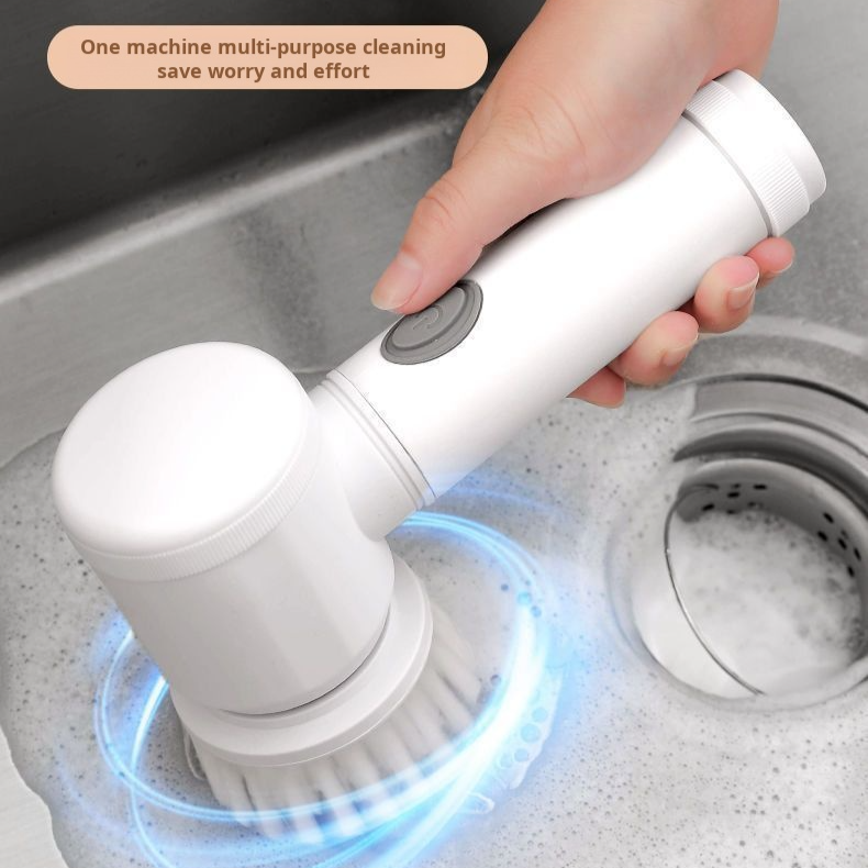 Home kitchen multifunctional wireless handheld cleaning brush dishwashing electric cleaning brush