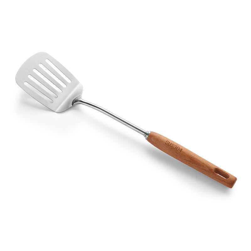 Chinese style wok spatula set stainless steel cooking utensils