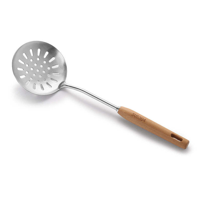 Chinese style wok spatula set stainless steel cooking utensils