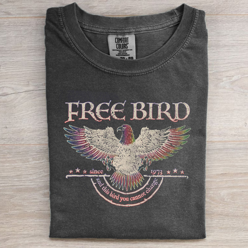Retro Free Bird T-Shirt