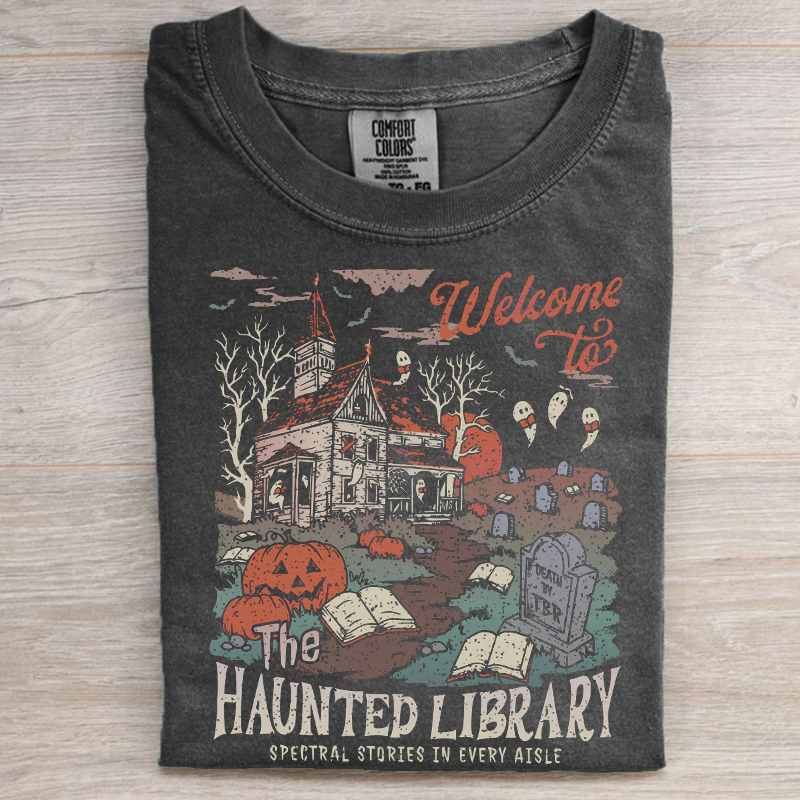 Haunted Library T-shirt/Sweatshirt