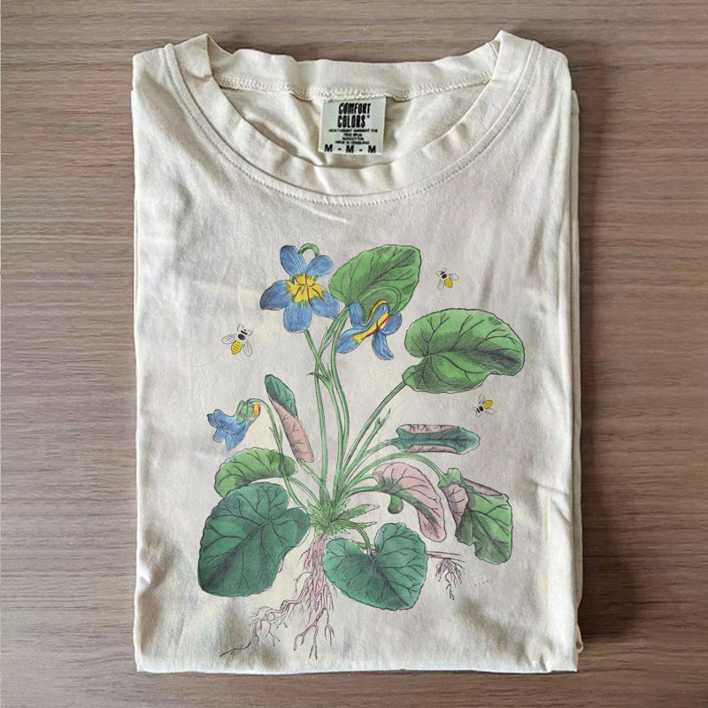 Vintage 90s Flowers T-shirt