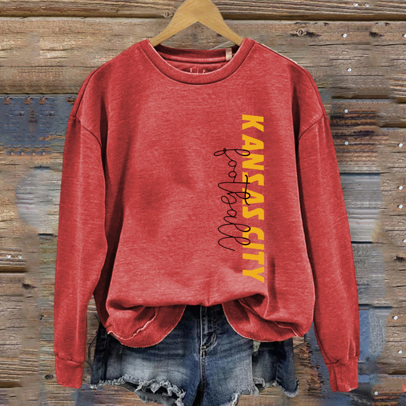 Kansas City Football Sweatshirt