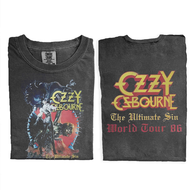 Retro Style Ozzy Prince of Darkness T-shirt