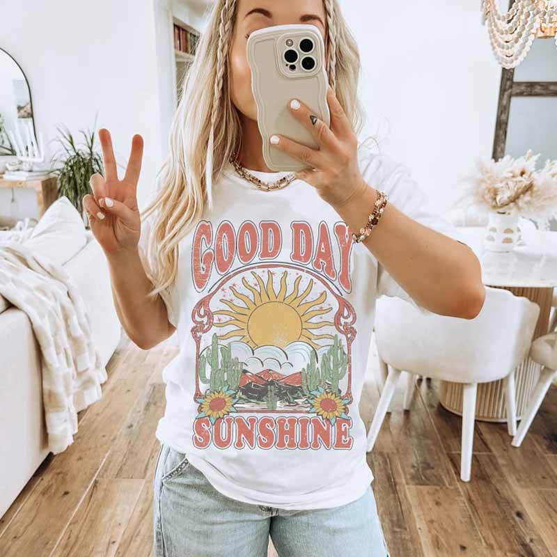 Good Day Sunshine Boho Shirt