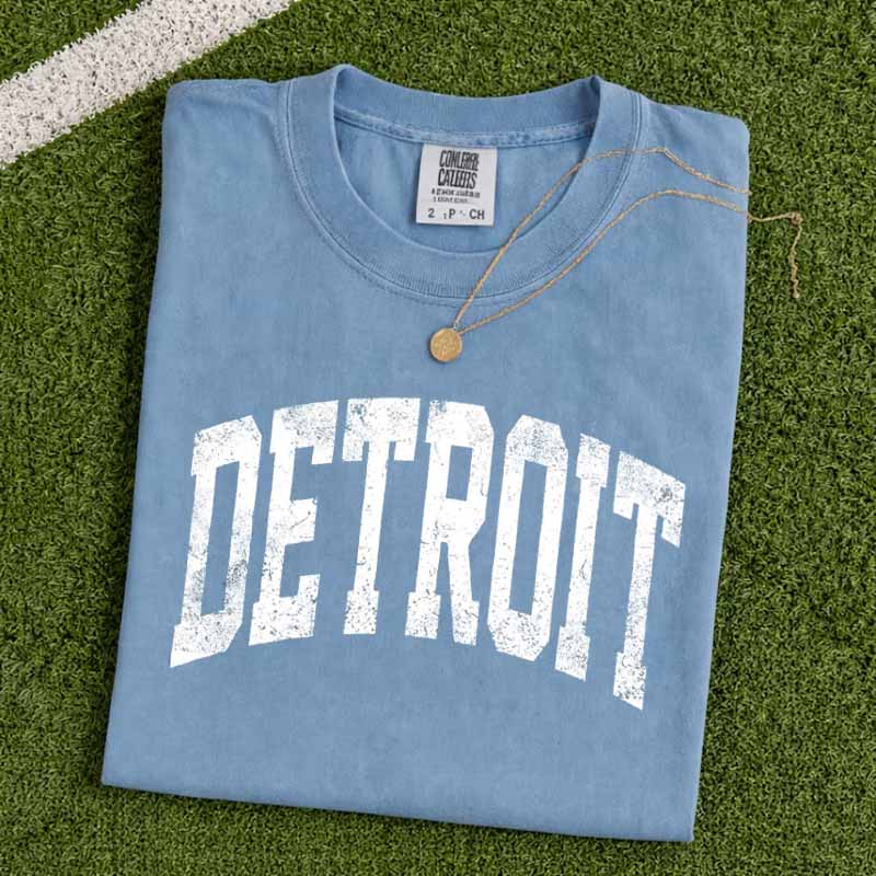 Retro Detroit Football Shirt