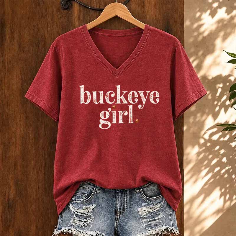 OH Football V-neck Shirt
