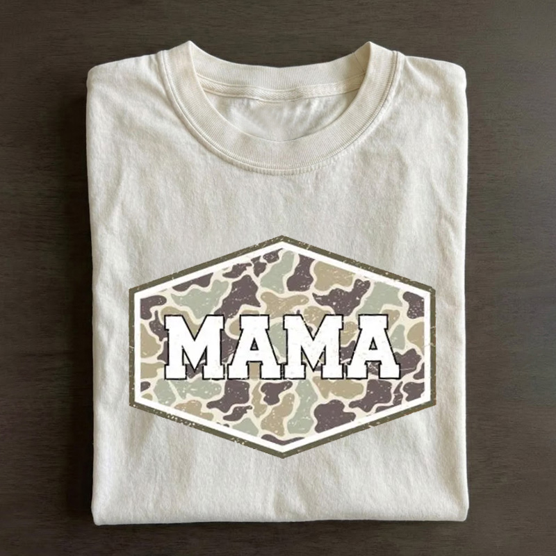 Mama of Hunters Camo Mama Shirt