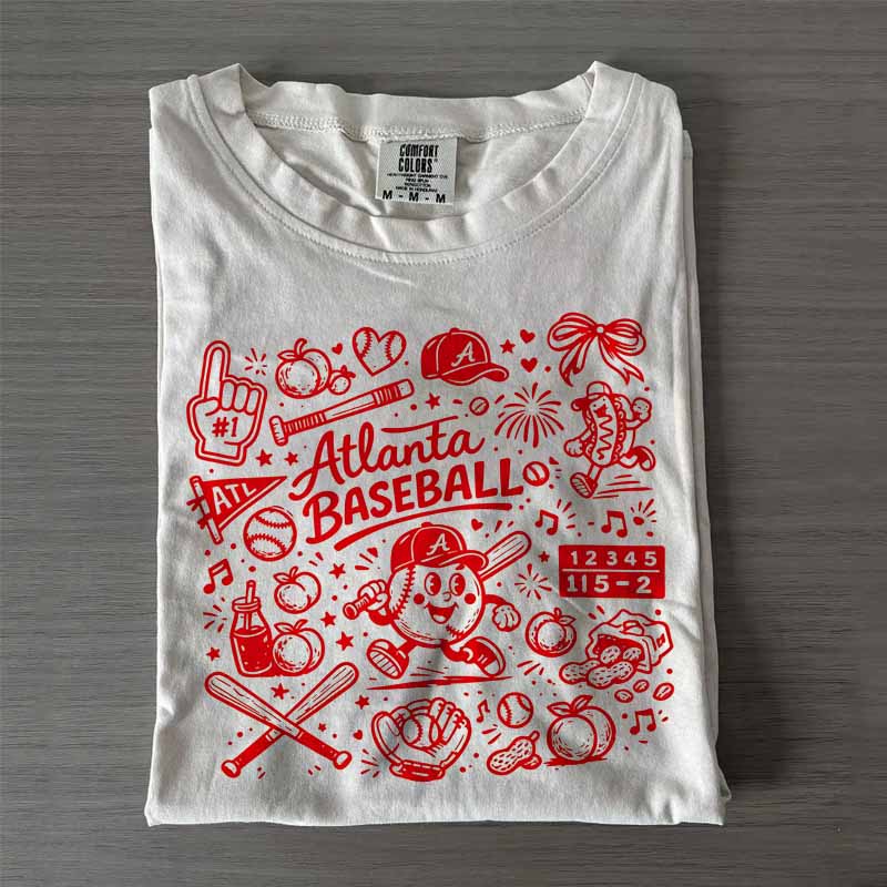 Atlanta Baseball Game Day T-shirt