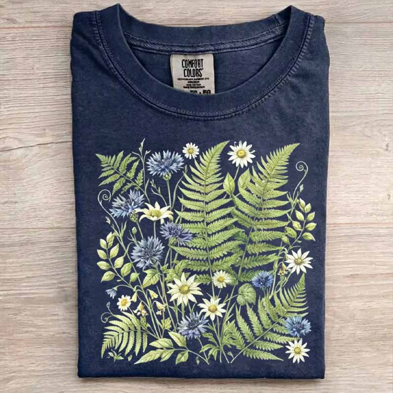 Boho Nature Floral Shirt