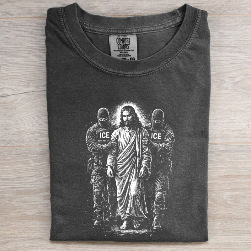 Anti ICE Jesus Arrested Shirt