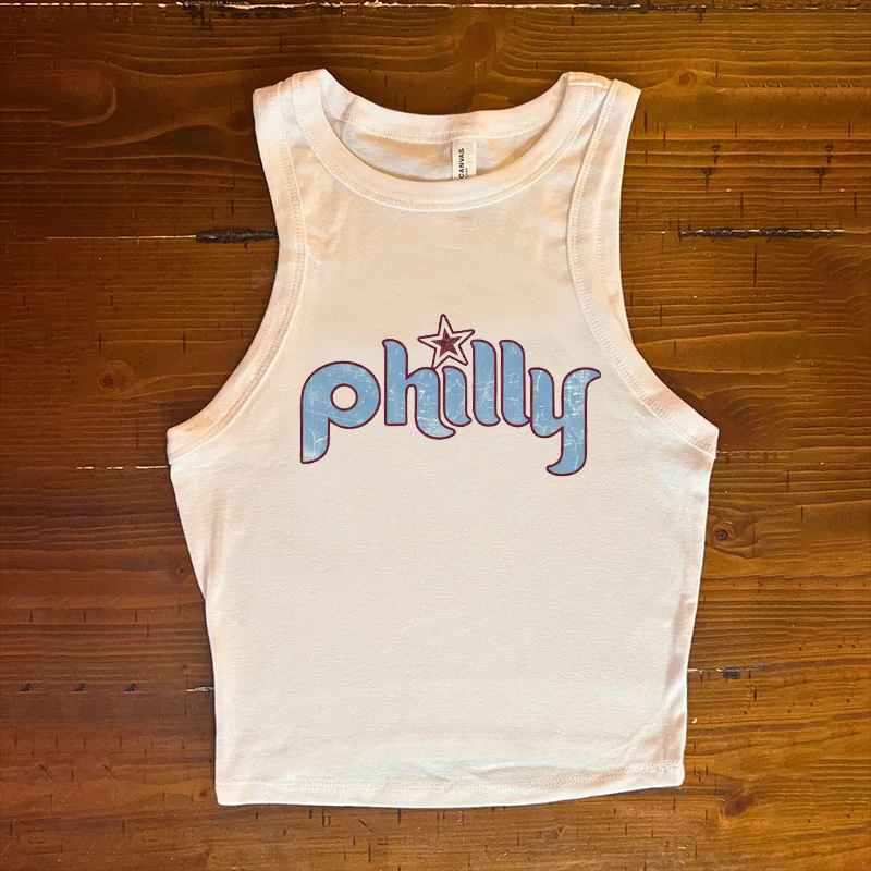 Retro Philly Baseball Tank
