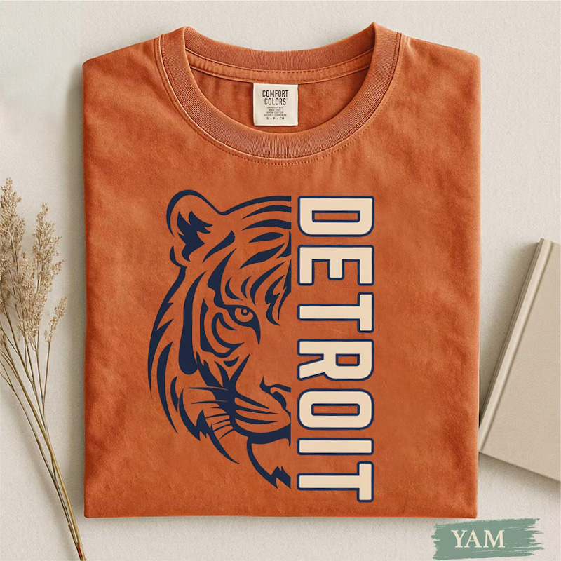Retro Detroit Baseball Shirt