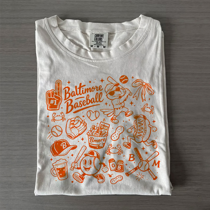 Baltimore Baseball Game Day T-shirt