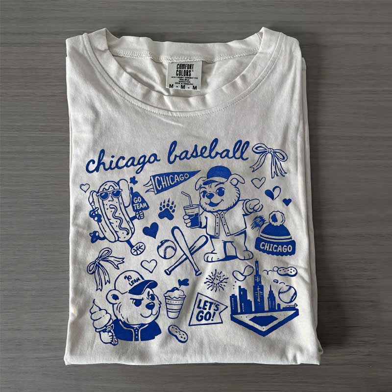 Chicago Baseball Game Day T-shirt