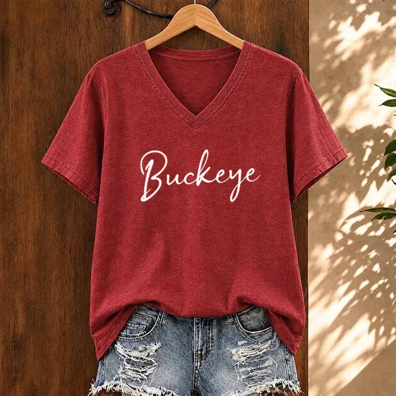 OH Football V-neck Shirt