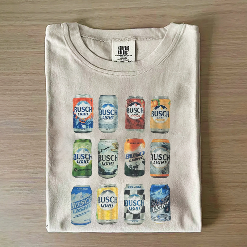 Busch light can T-shirt