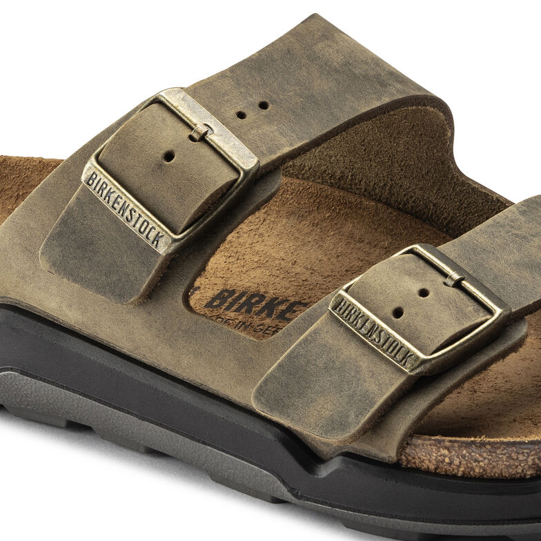 Arizona Crosstown Men Natural Leather Oiled