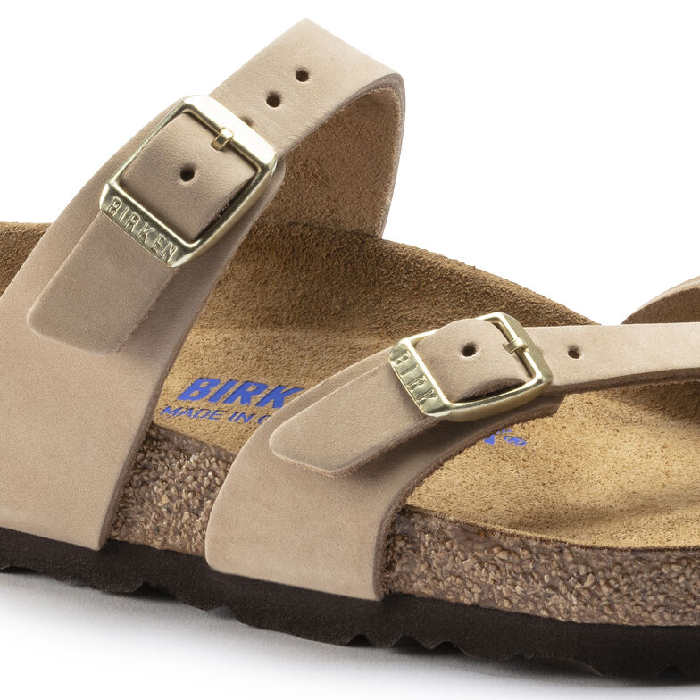 Mayari Soft Footbed Natural Leather Nubuck