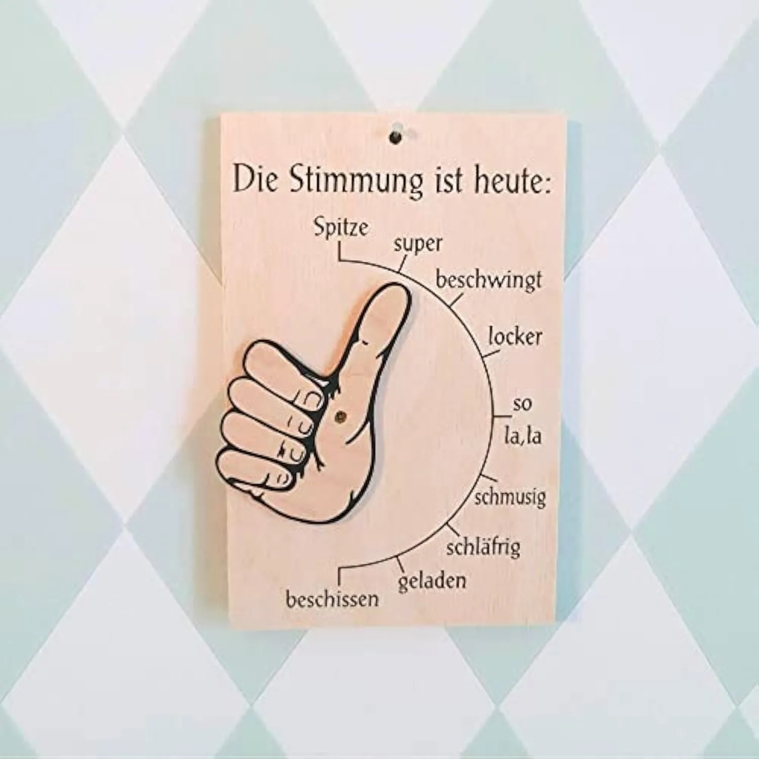 🥰Wooden Mood Barometer Ornament