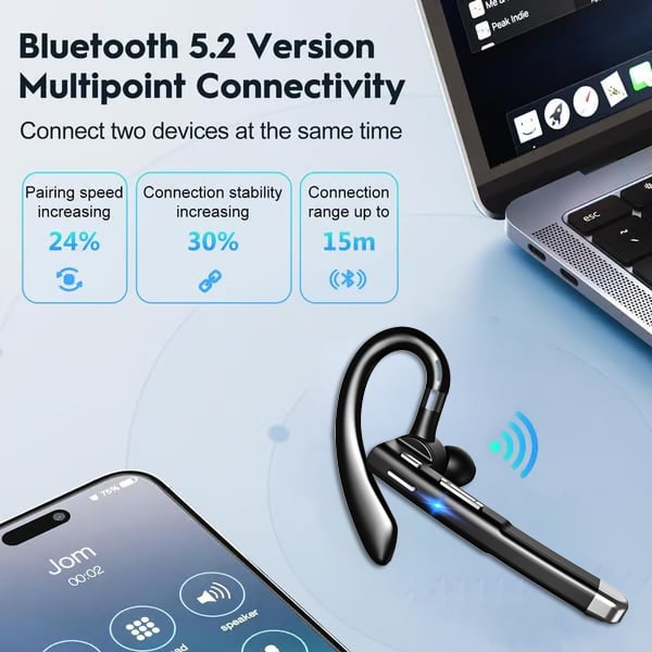 🎁 Father's Day Limited Edition- New Bluetooth Trucker Headset