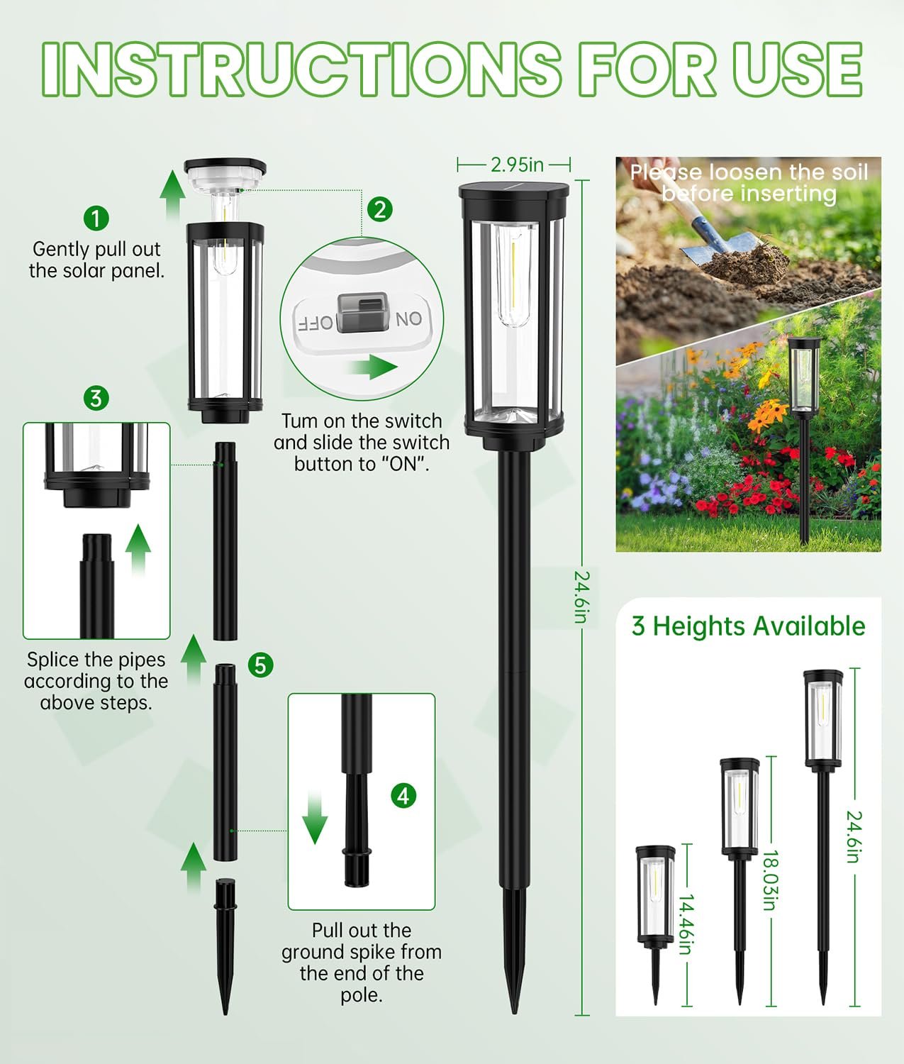 💐Spring Sale 48% OFF✨Solar Pathway Lights