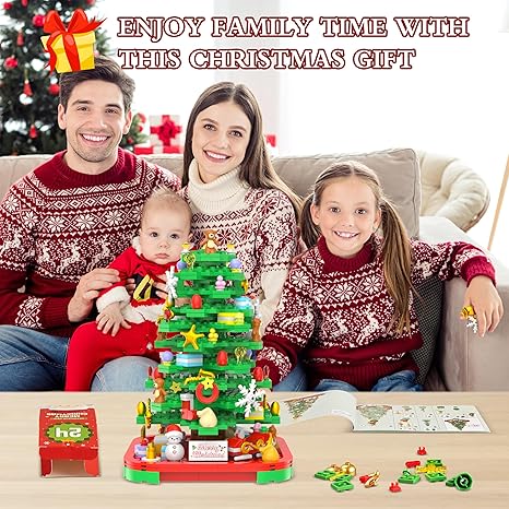 🎄Advent Calendar 2024 Building Blocks Kit - Christmas Tree