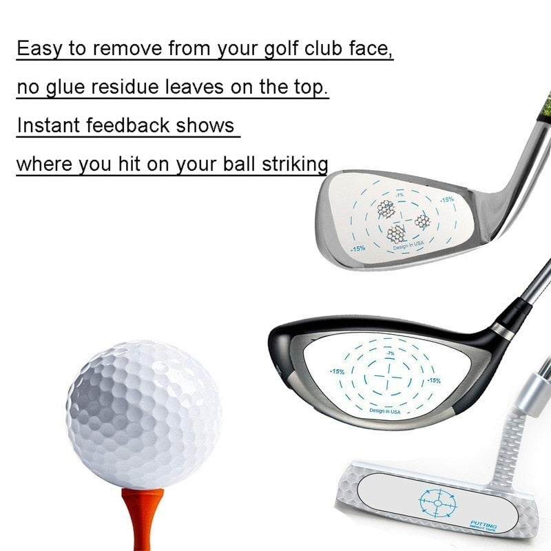 Golf Impact Tape Woods、Irons、Putters 3 in 1 Set (120 PCS)
