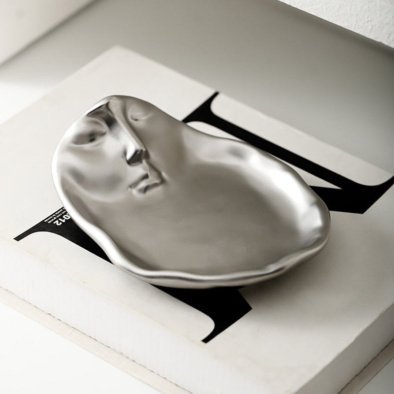 Metal Touching Face Creative Keramisk Kiss-kaffemugg