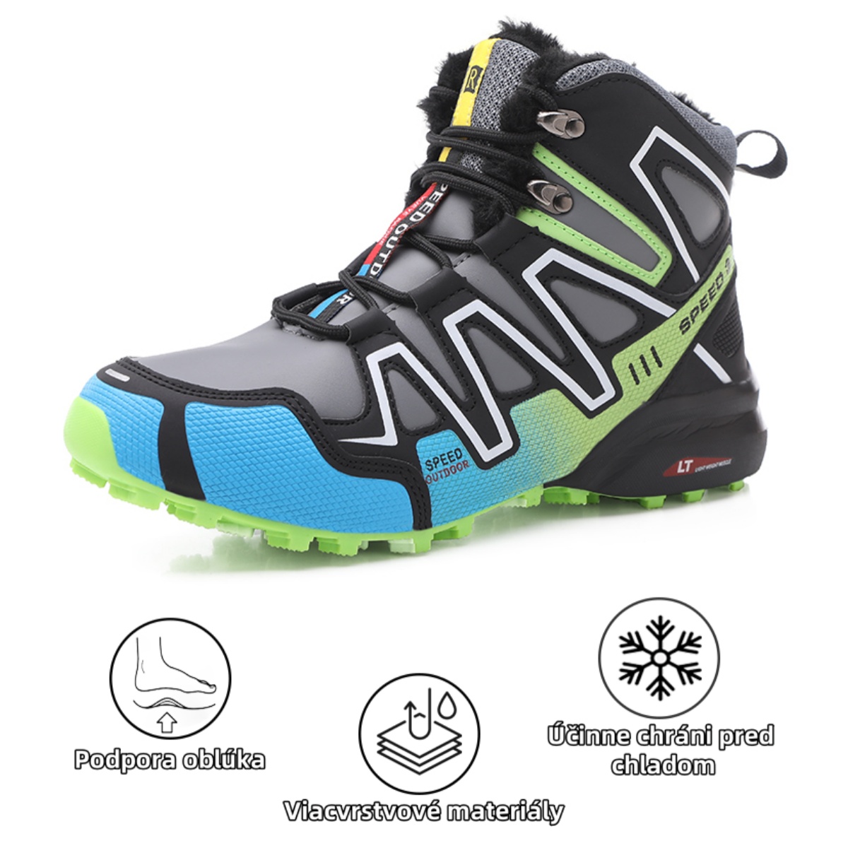 (Dnes so zľavou 50 %) OrthoTrekking – Ergonomické zimné turistické topánky zmierňujúce bolesť