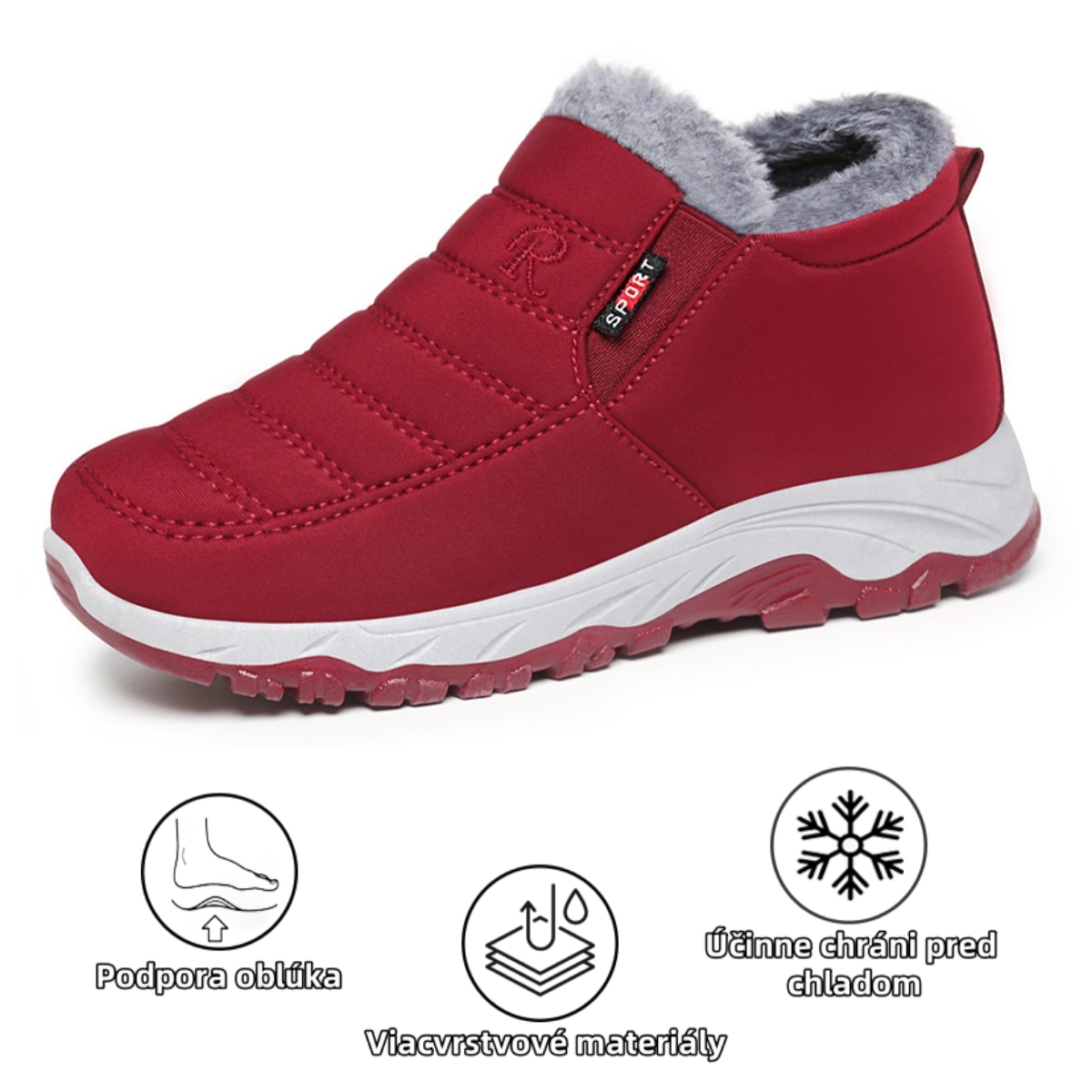 (🔥Dnes zľava 50% - nepremeškajte túto príležitosť) ⏰ - Mäkká a pohodlná vlnená vychádzková obuv (klenutá podpora - uľahčuje chôdzu)
