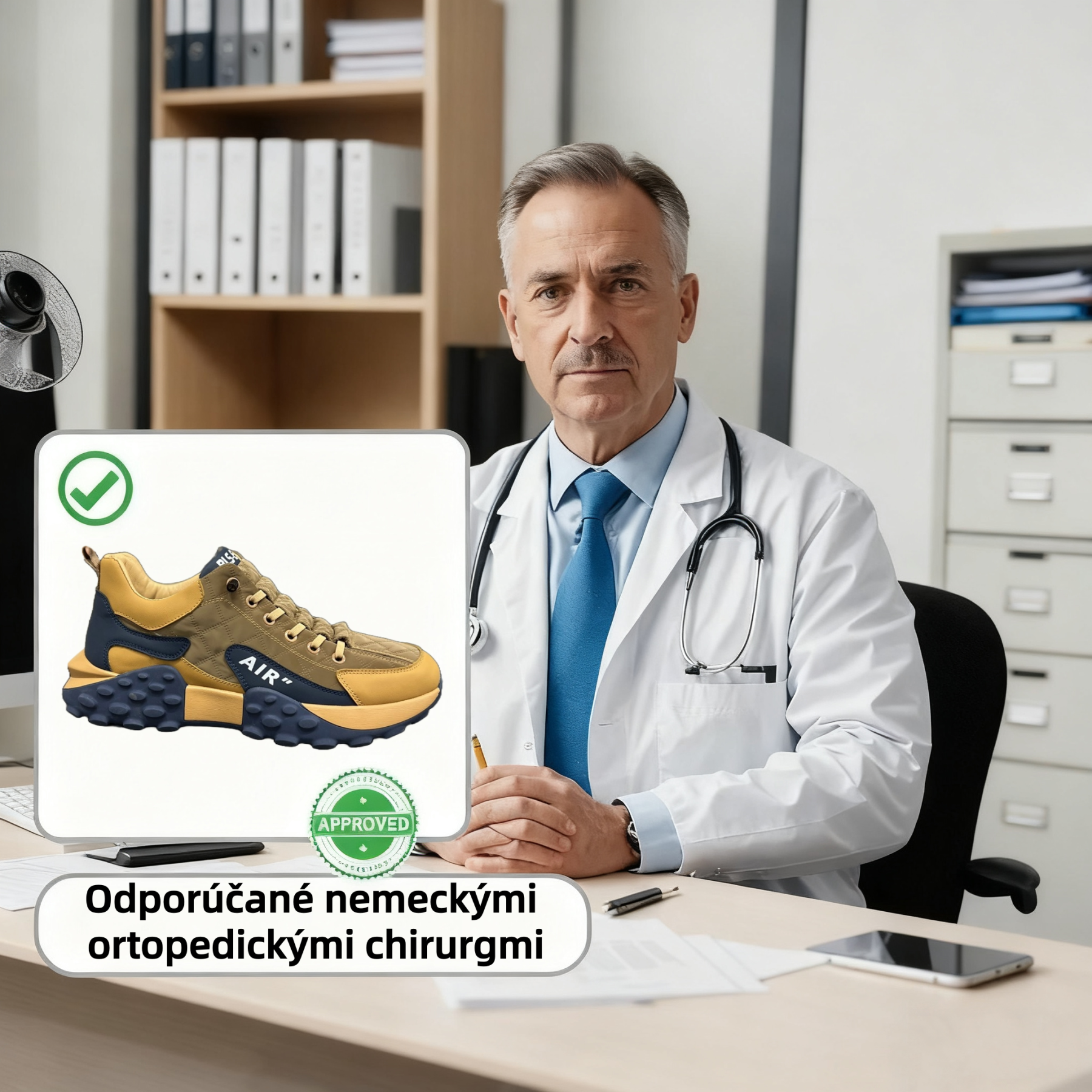 (🔥Posledný deň so zľavou 50 % – nenechajte si to ujsť!) Vylepšená ergonomická ortopedická obuv – ľahko sa zbavte bolesti nôh 👞