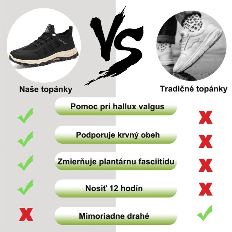 🔥 Časovo obmedzená zľava 50 % (posledný deň) - ⏰ Pohodlná turistická obuv - Zmierňuje bolesti nôh a chrbta - Ergonomický dizajn