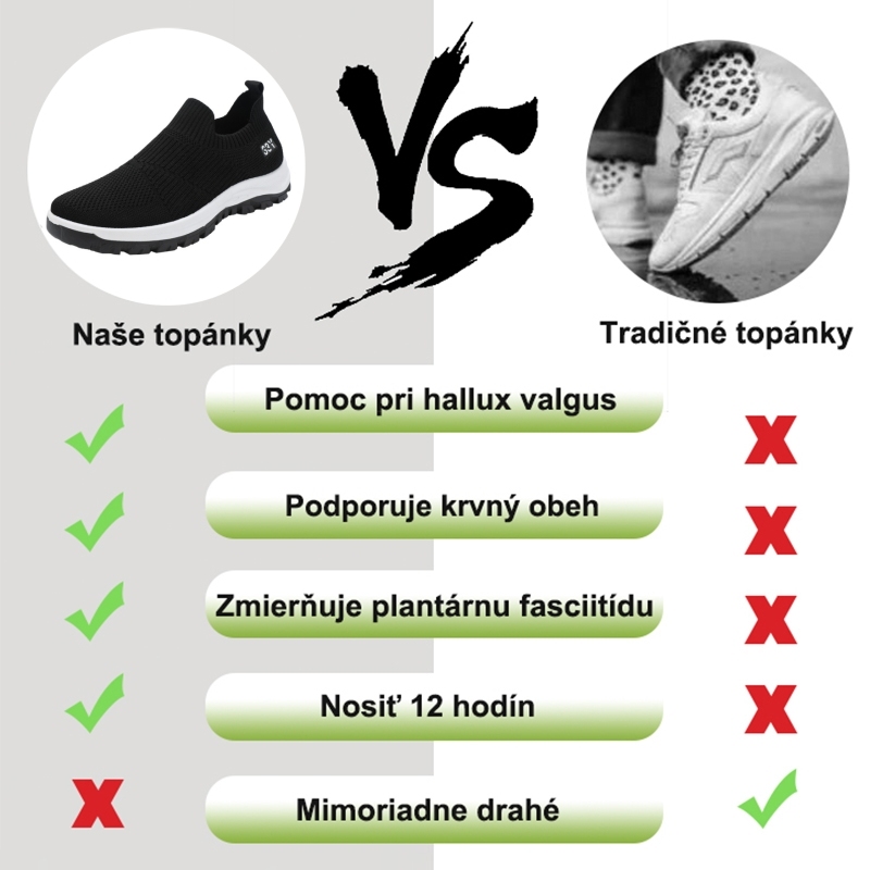 🔥 50% zľava na obmedzený čas - nepremeškajte túto príležitosť ⏰ Pohodlná ortopedická obuv 👞 - Zmiernite bolesti nôh a chrbta - Ergonomický dizajn