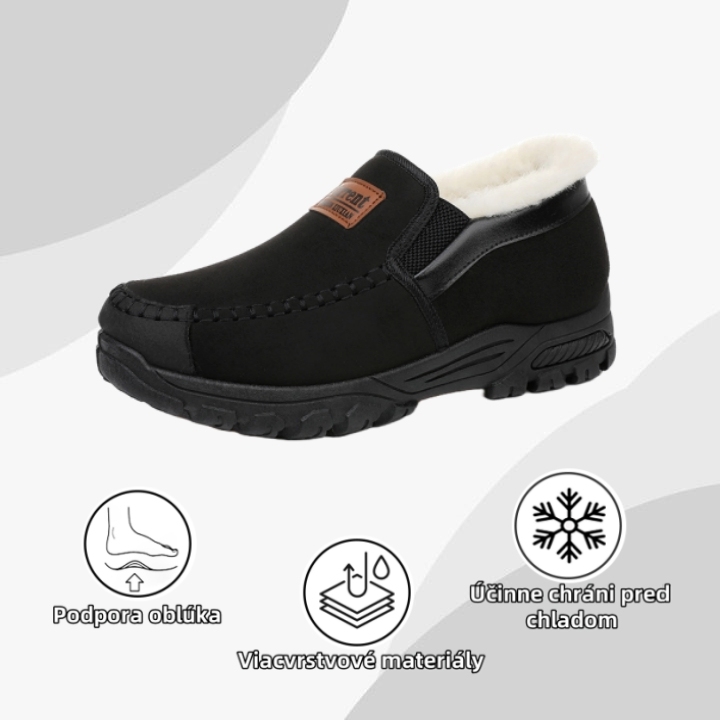 🔥 (Posledný deň) 50% zľava 🎁 Pánska protišmyková zimná ortopedická obuv - Účinná úľava od bolesti nôh - Ergonómia