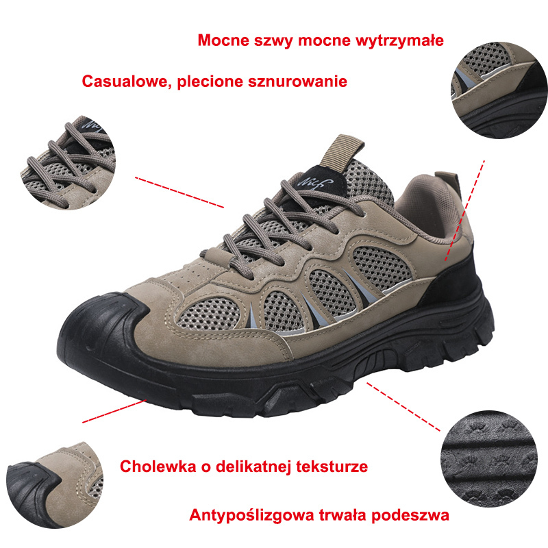 🔥2024🔥 Nowe modne sportowe buty turystyczne 👞🎁 🧦