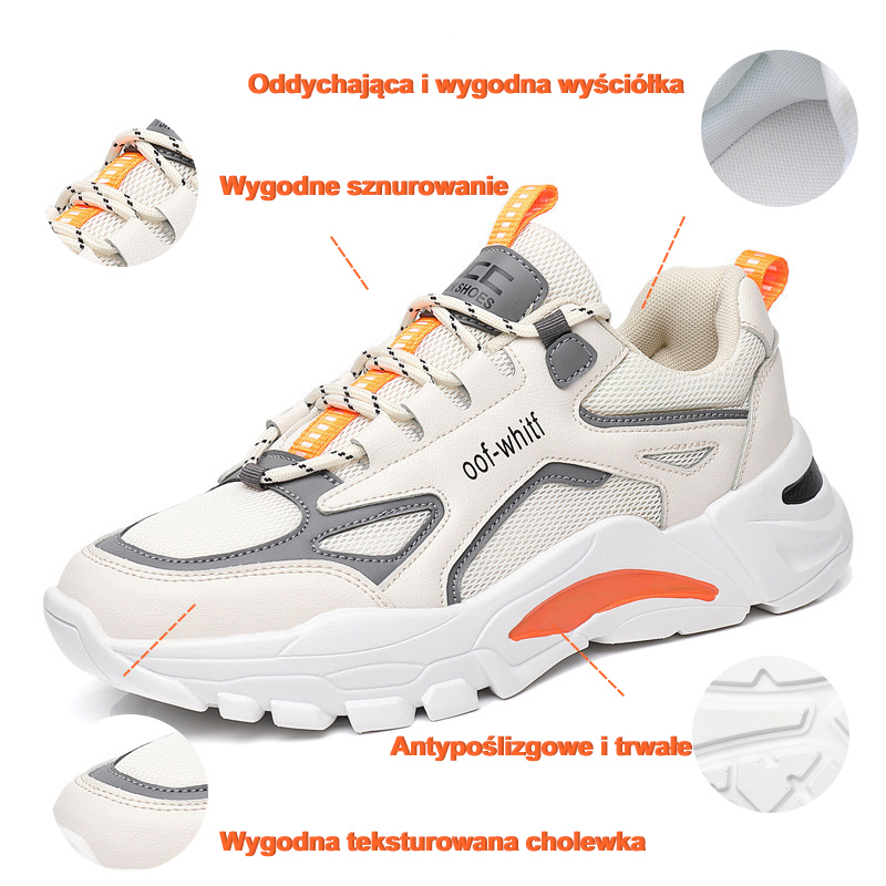 🔥2024🔥 Nowe modne 👞 Lekkie, codzienne buty do biegania 👞 🎁🧦