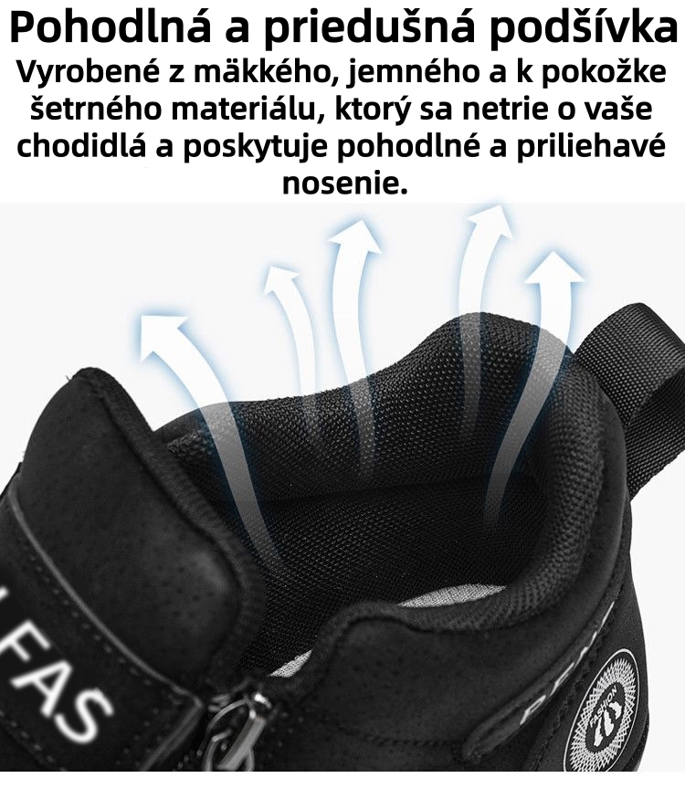 ⏰ Dnes zľava 70 % – Nenechajte si to ujsť! ⬛ – Novo vylepšené ortopedické semišové topánky, mäkké a pohodlné, ľahko sa obúvajú a vyzúvajú, vodeodolné a protišmykové💧  – Zmierňuje bolesť nôh🦶