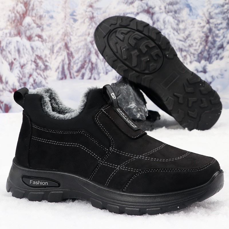 [🔥Dnes zľava 50% - nenechajte si to ujsť] Ortopedická obuv s ergonomickým dizajnom - zimná vlnená podšívka + ručné šitie👞